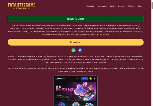 Fatah777game.com.pk Reviews Scam