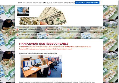 Financementnonremboursable.fr.gd Reviews Scam