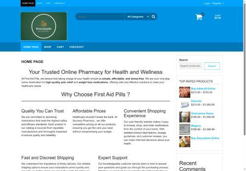 Firstaidpills.com Reviews Scam