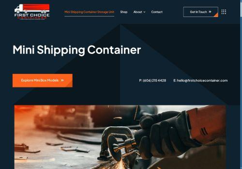 Firstchoicecontainer.com Reviews Scam