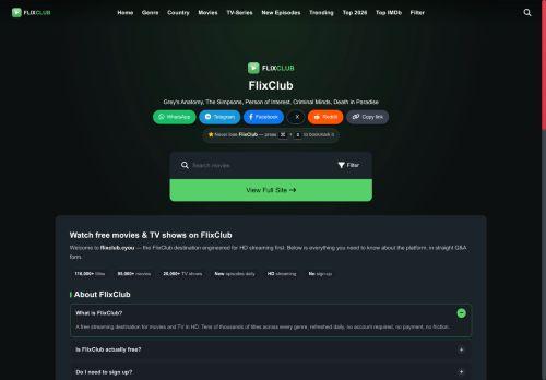 Flixclub.cyou Reviews Scam