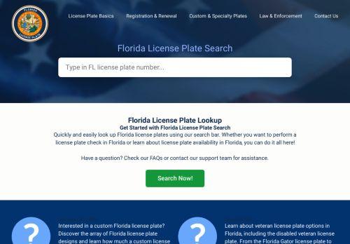 Floridalicenseplate.com Reviews Scam