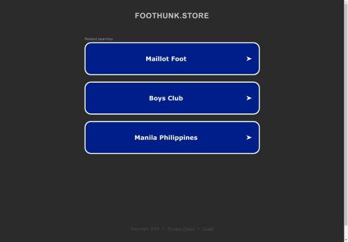 Foothunk.store Reviews Scam