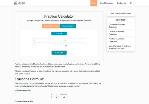 Fraction-calculator.net Reviews Scam