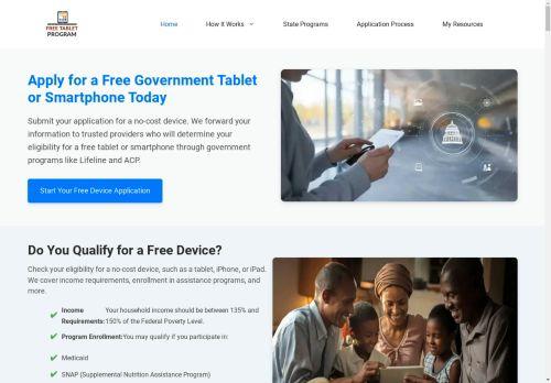 Freetabletfromgovernment.com Reviews Scam