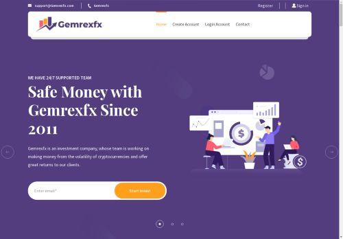 Gemrexfx.com Reviews Scam