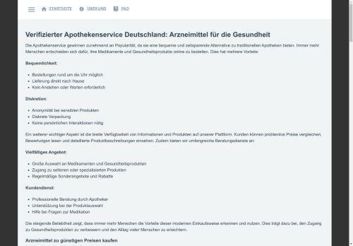 German-apotheke.de Reviews Scam