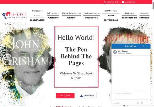 Ghostbookauthors.com Reviews Scam