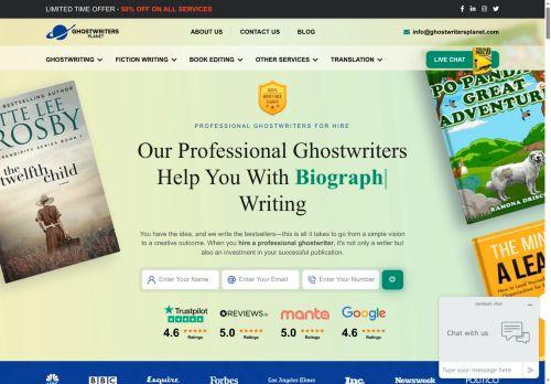Ghostwritersplanet.com Reviews Scam