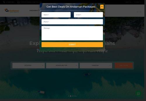 Goandamanholidays.com Reviews Scam