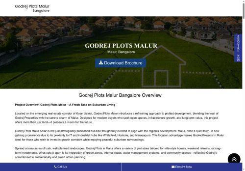 Godrejplotsmalurbangalore.com Reviews Scam