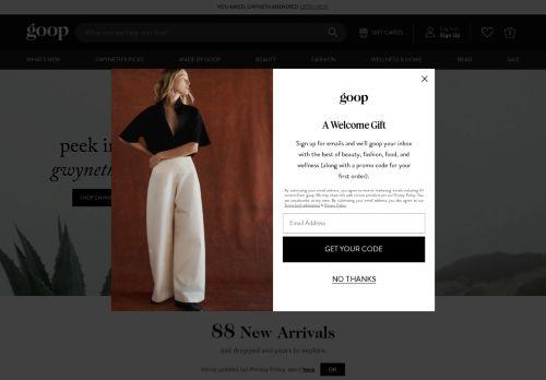 Goop.com Reviews Scam