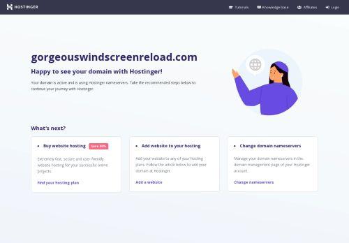 Gorgeouswindscreenreload.com Reviews Scam