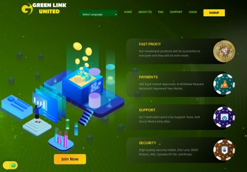 Greenlinkunited.com Reviews Scam