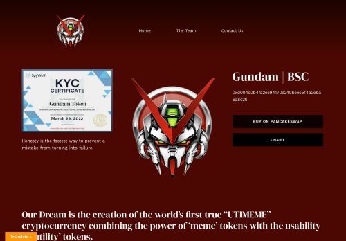 Gundamtoken.biz Reviews Scam