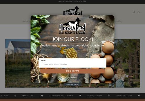 Homesteadessentials.com Reviews Scam