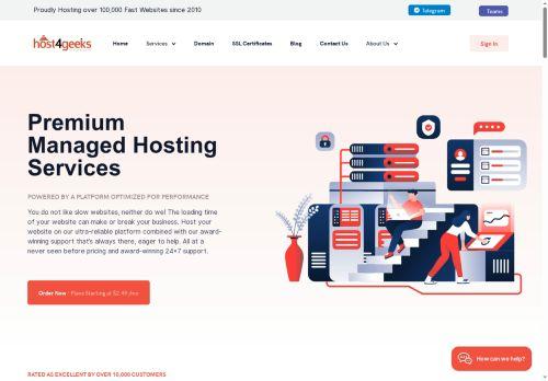 Host4geeks.com Reviews Scam