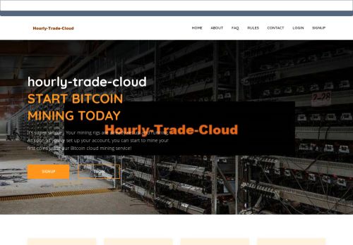 Hourly-trade-cloud.com Reviews Scam