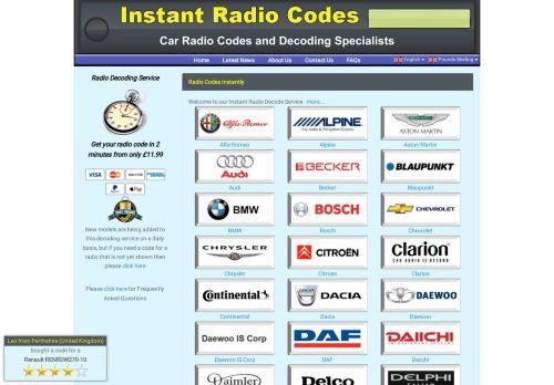 Instant-radio-codes.com Reviews Scam