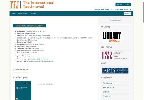 Internationaltaxjournal.online Reviews Scam