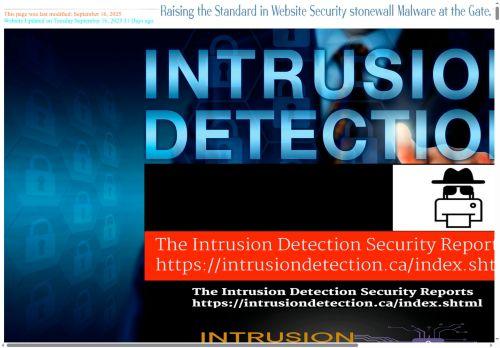 Intrusiondetection.ca Reviews Scam