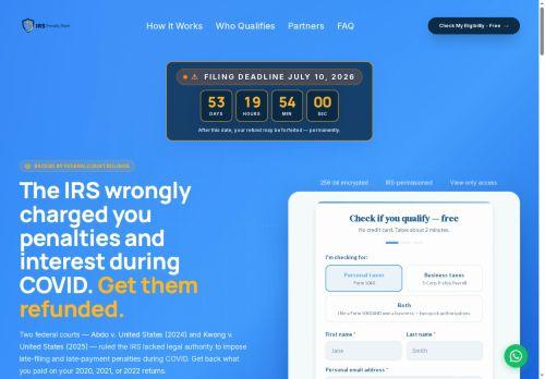 Irspenaltyback.com Reviews Scam