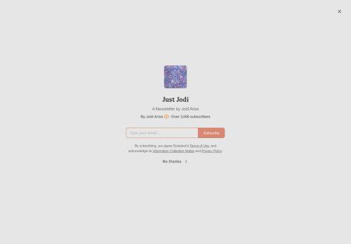 Jodiarias.substack.com Reviews Scam