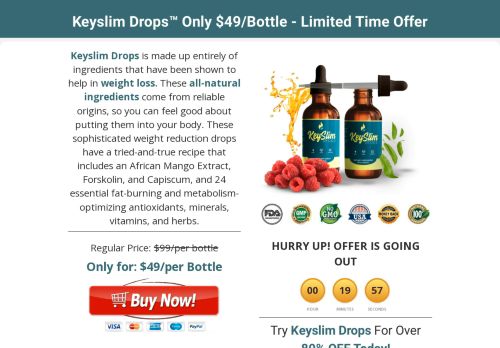 Keyslimdropss.us Reviews Scam