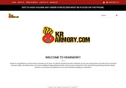 Krarmory.com Reviews Scam