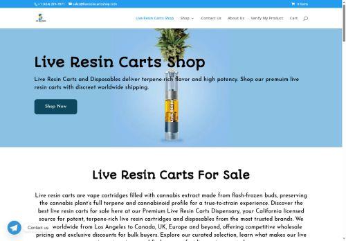Liveresincartsshop.com Reviews Scam