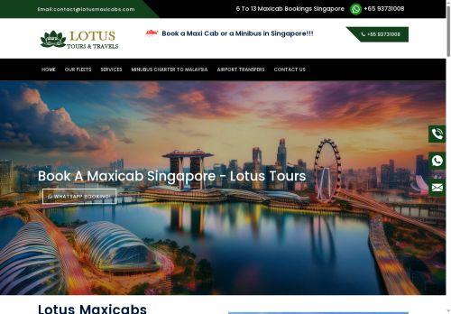 Lotusmaxicabsg.com Reviews Scam