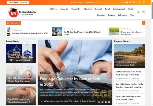Maheshinfo.com Reviews Scam