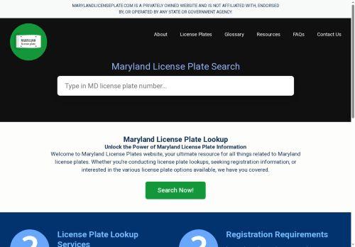 Marylandlicenseplate.com Reviews Scam