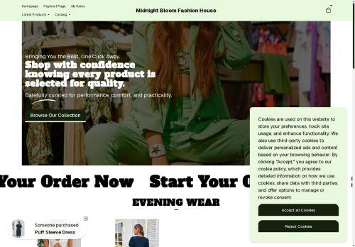 Midnightbloomfashionhouse.com Reviews Scam