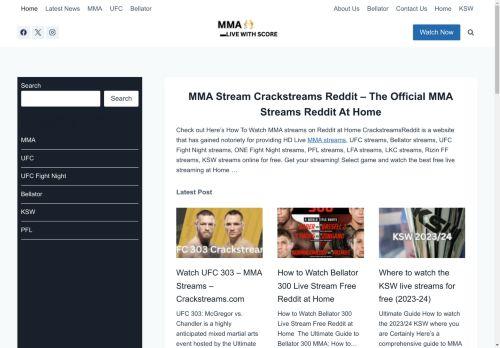 Mma.crackstreamsreddit.com Reviews Scam