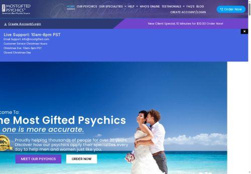 Mostgiftedpsychics.com Reviews Scam