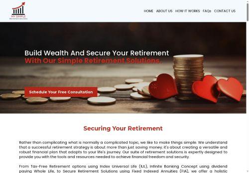 Mysimpleretirementsolutions.com Reviews Scam