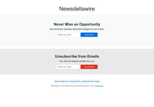 Newsdeltawire.com Reviews Scam