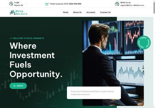 Nova-emarkets.com Reviews Scam