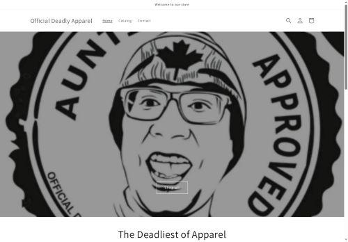 Officialdeadlyapparel.com Reviews Scam