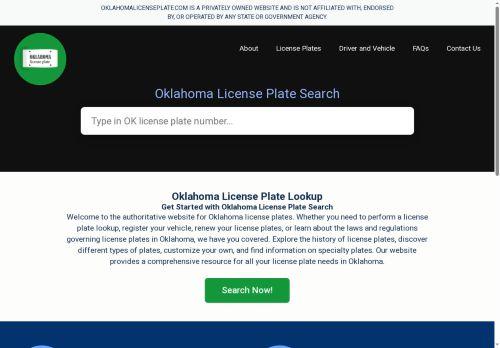 Oklahomalicenseplate.com Reviews Scam