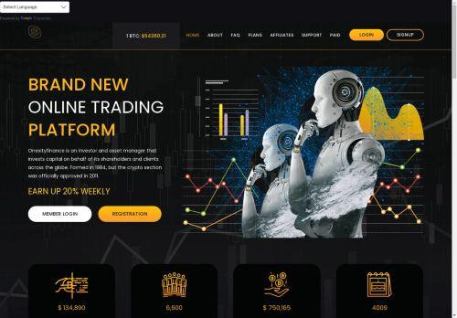 Onexityfinance.com Reviews Scam