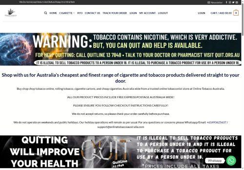 Onlinetobaccoaustralia.com Reviews Scam