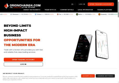 Orionchain24.com Reviews Scam