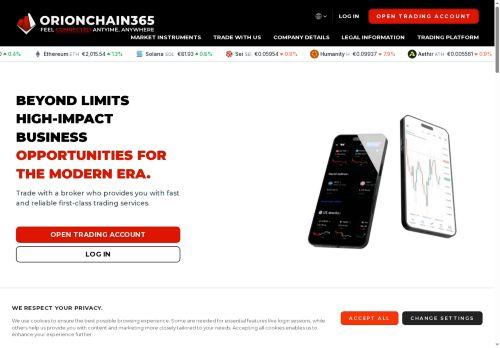 Orionchain365.com Reviews Scam