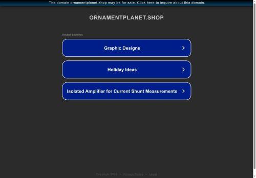 Ornamentplanet.shop Reviews Scam