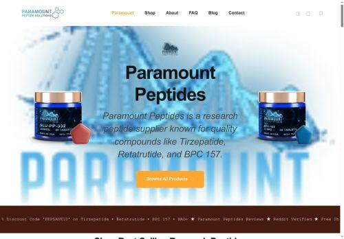 Paramountpeptides.net Reviews Scam