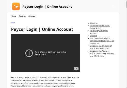 Paycor-login.net Reviews Scam