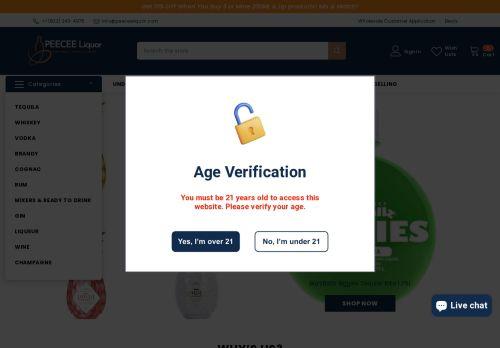 Peeceeliquor.com Reviews Scam