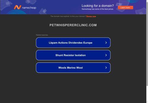 Petwhispererclinic.com Reviews Scam